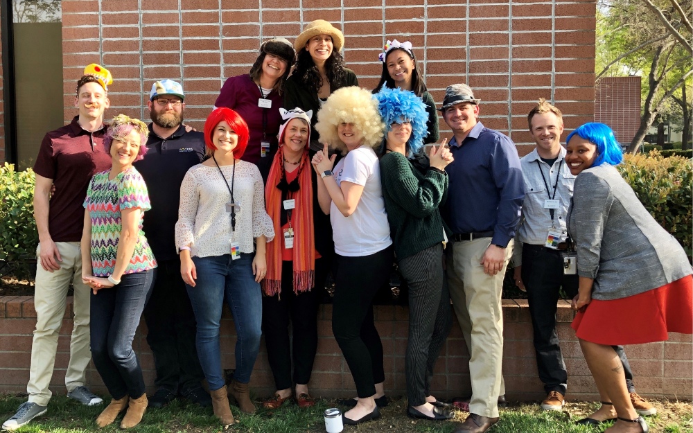 San Francisco East Bay Crazy Hair or Hat day