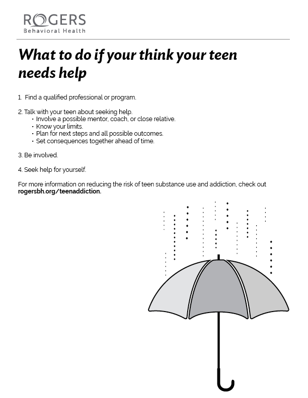 What to do if you think your teen needs help