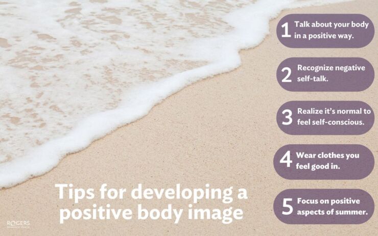 Tips for developing a positive body image