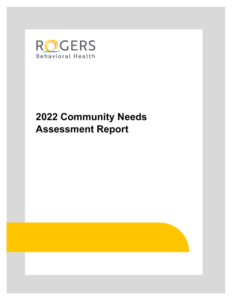 Community Health Needs Assessment, 2022