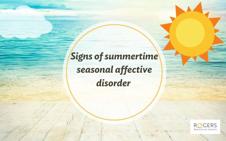 Seasonal affective disorder in the summer