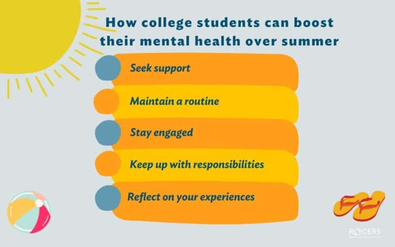 Mental health challenges college students face over summer | Rogers ...